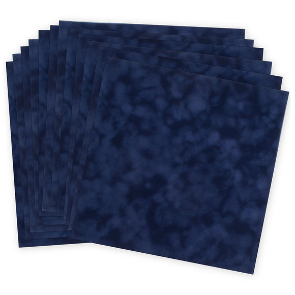 vps12-p151 Navy Velvet Paper 12 sheets of  12