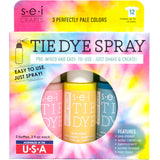 6-2016 Perfectly Pale Tie Dye - 3 pack