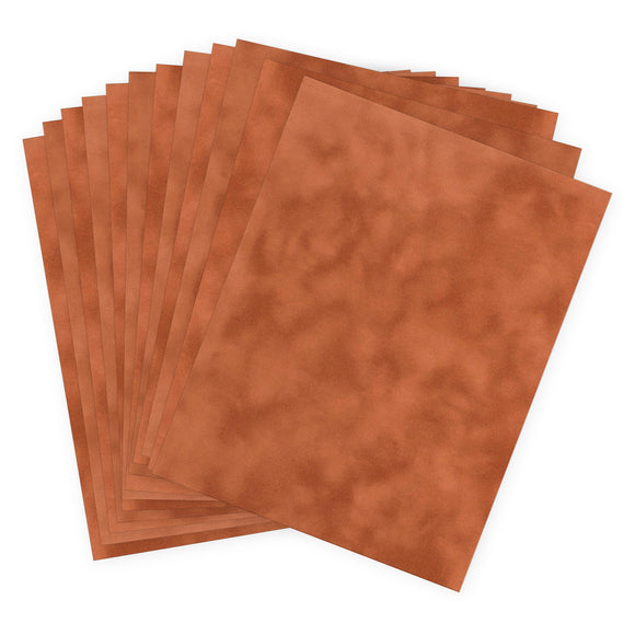 vps-p04 Mocha Velvet Paper 12 sheets of 8 1/2