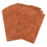 vps-p04 Mocha Velvet Paper 12 sheets of 8 1/2" x 11"