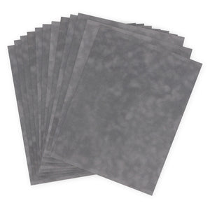 vps-p09 Charcoal Velvet Paper 12 sheets of 8 1/2" x 11"