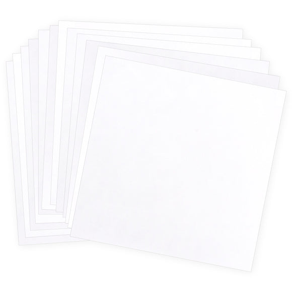 vps12-p01 Coconut White Velvet Paper 12 sheets of  12