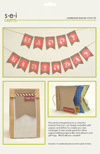 1-0177 Cardboard Banner Starter Kit