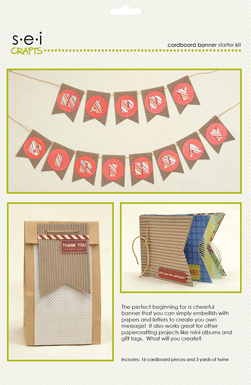 1-0177 Cardboard Banner Starter Kit