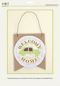 1-0178 Cardboard Pennant Kit