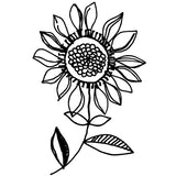 9-4132 Sunflower - Large Color My Own Iron On Transfer
